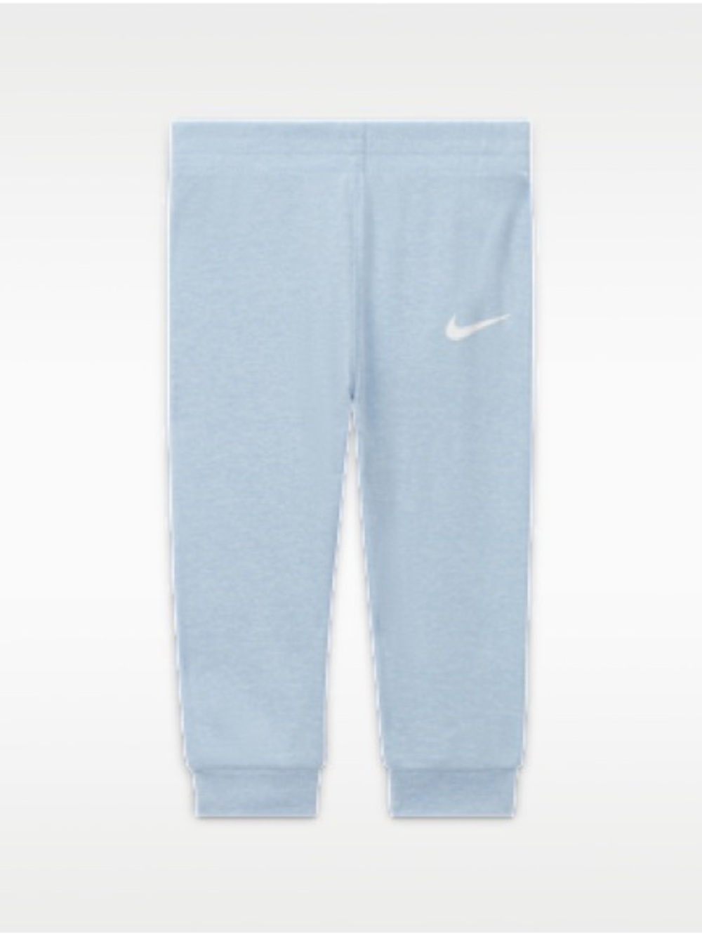 Nike Kids Light Blue Jogger Sweatpants with White Swoosh